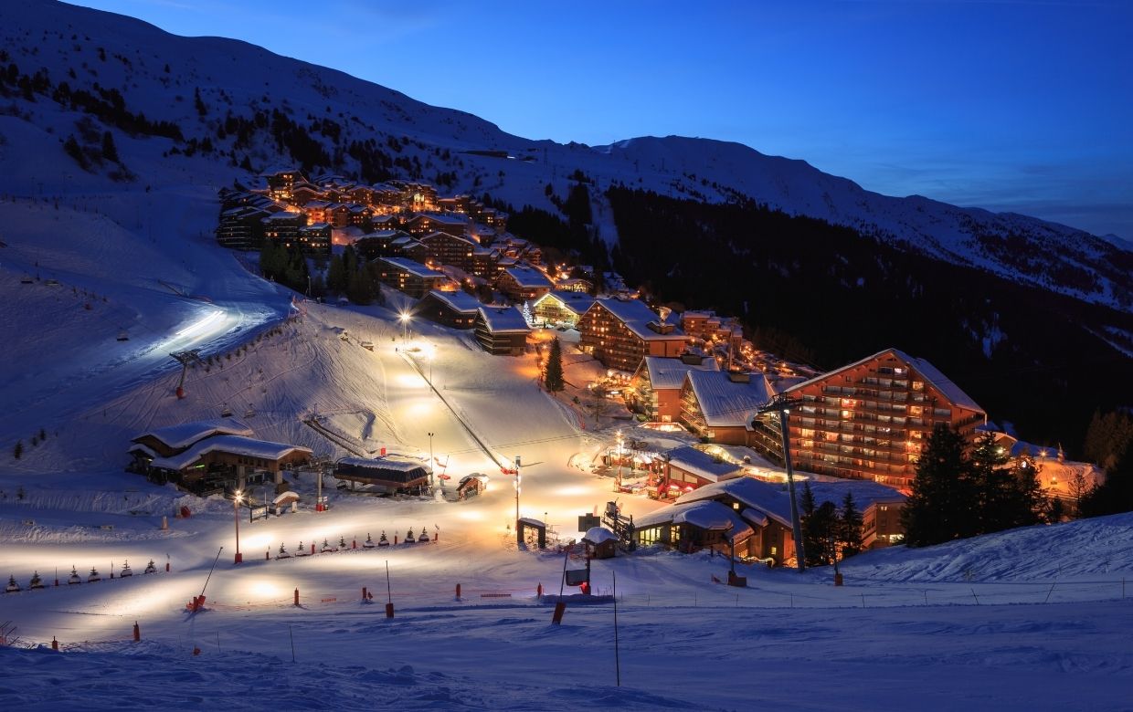 meribel la nuit