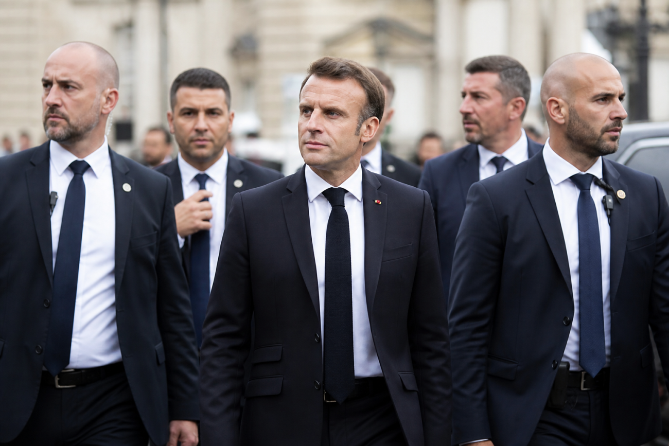 Combien de gardes du corps Emmanuel Macron a-t-il ?